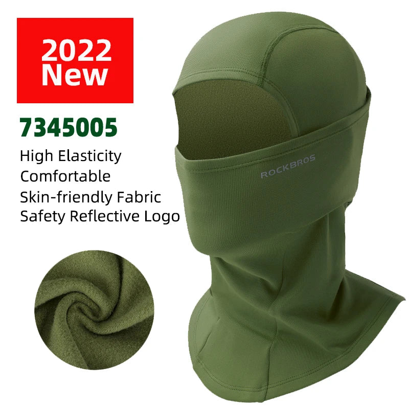 ROCKBROS Winter Ski Face Scarf Face Mask Cycling skiing running sport Training Balaclava Winderproof Bicycle Accessory