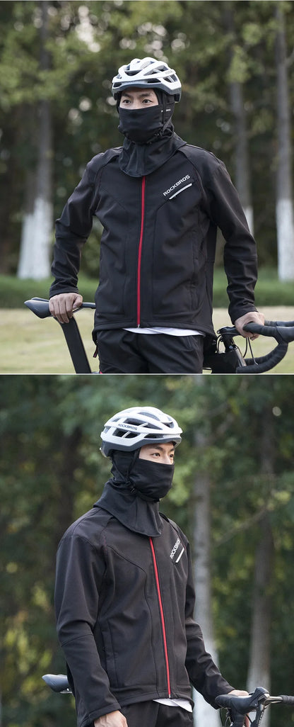 ROCKBROS Keep Warm Balaclava Winter Women Men's Motorcycle Bike Helmet Inner Cap Cycling Skiing Face Mask Thermal Windproof Hat