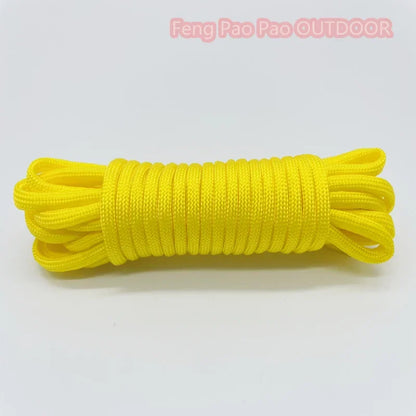7-Cores 550 Paracord Rope 30 M Dia.4mm For Outdoor Camping Survival Lanyard Parachute Cord Hiking Tent Accessories