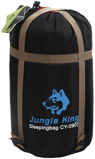 한국 특가 JUNGLE KING CY0903 Thickened Winter Cold Weather Waterproof Sleeping Bag Camping Hiking Supplies -8℃ Cotton Sleeping Bags