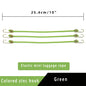 Elastic Bungee Cord Heavy Duty Luggage Straps Rope Hooks 25-30cm Stretch Tie Tent Outdoor Accessories
