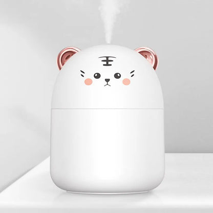 Cute Pet Humidifier Mini Office Desktop Air Conditioning Room Air Humidification Usb Small Household Heavy Fog Spray