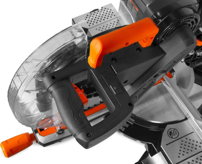 15-Amp 12-Inch Dual-Bevel Sliding Compound Miter Saw with Laser (MM1213)