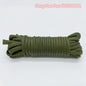 7-Cores 550 Paracord Rope 30 M Dia.4mm For Outdoor Camping Survival Lanyard Parachute Cord Hiking Tent Accessories