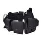 Outdoor tactical gun holster flashlight bag 10 in 1 multifunctional tool kit waist belt nylon Oxford cloth practical safety belt