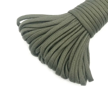 550 Paracord 7 Cores Cord Dia. 4mm For Outdoor Camping Survival Lanyard Parachute Rope Hiking Tent Accessories Bracelet