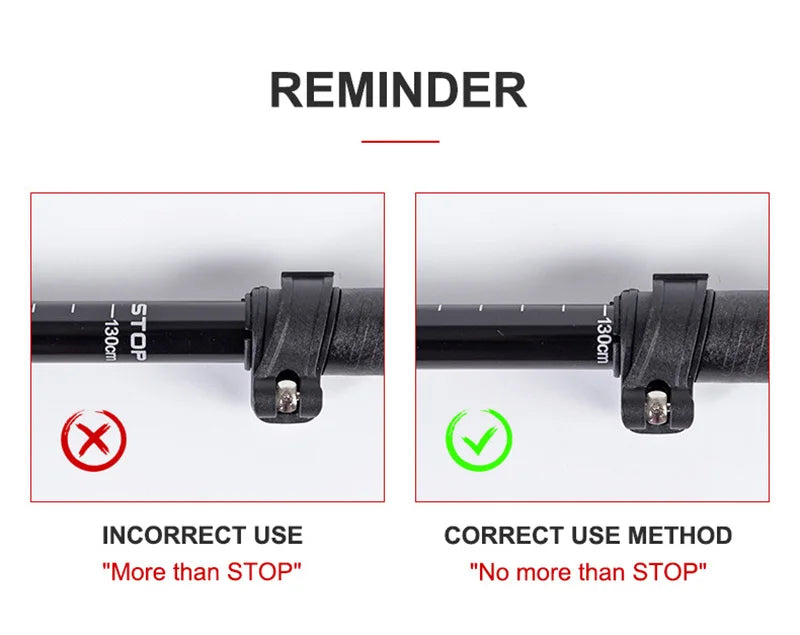 Trekking Stick 5-Section Telescopic Folding Trekking Poles Outdoor Camping Ultralight Portable Foldable Walking Hiking Stick