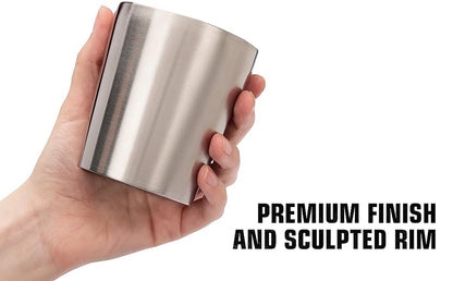 3pcs Stainless Steel304 Cup Outdoor Gear Stackable Cup Camping Cups Metal Coffee Travel Cup Sets Portable Drink-ware Gold