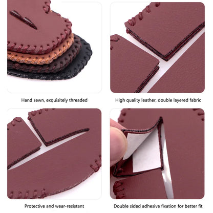 1/2pcs Car Safety Belt Plug Leather Protector Covers For Jeep Renegade Wrangler JL Gladiator Grand Cherokee Compass Accessories