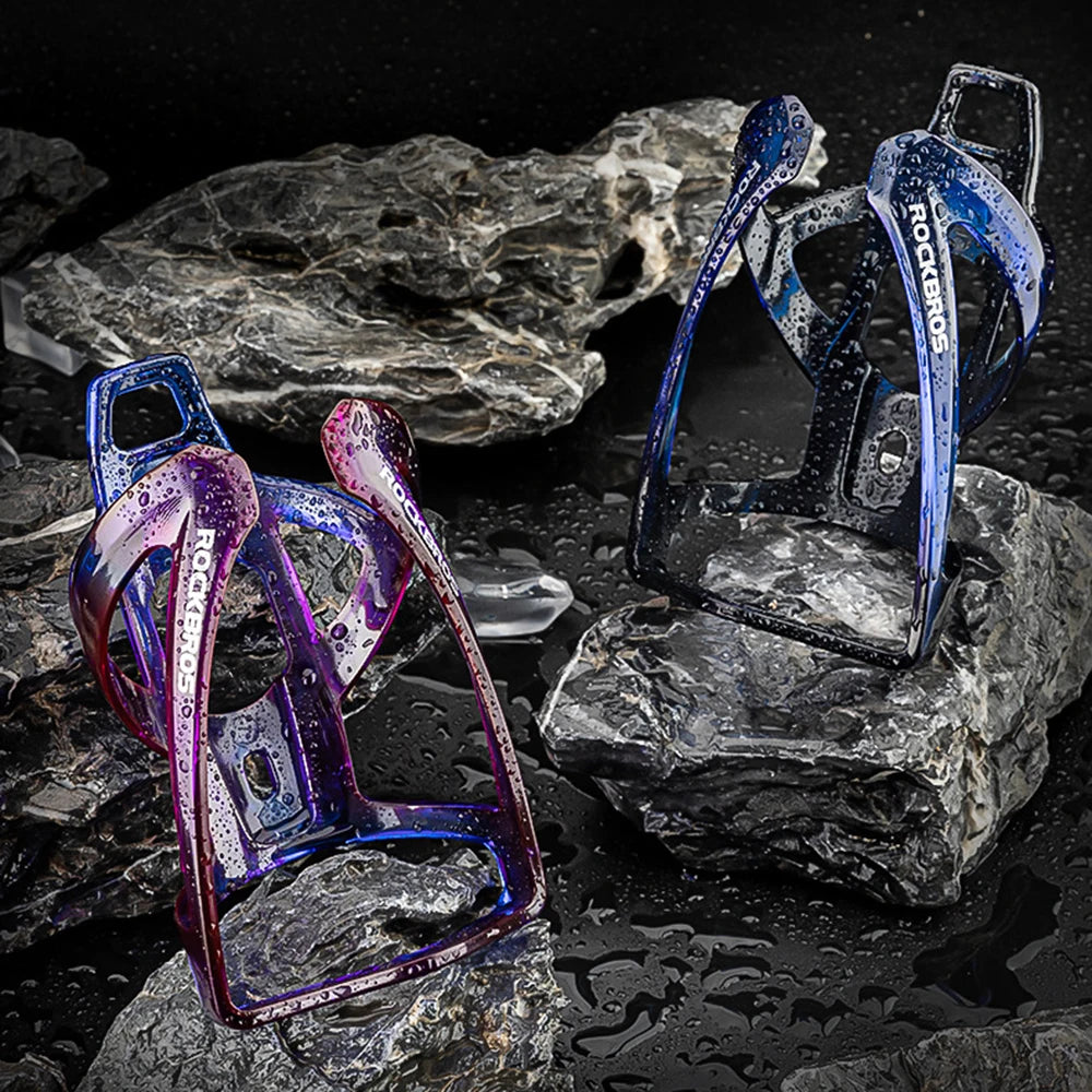 ROCKBROS Bicycle Bottle Holder Drink Rack Cycling Water Bottle Cage Thermo Bottle Fasteners MTB Kettle Bracket Riding Support