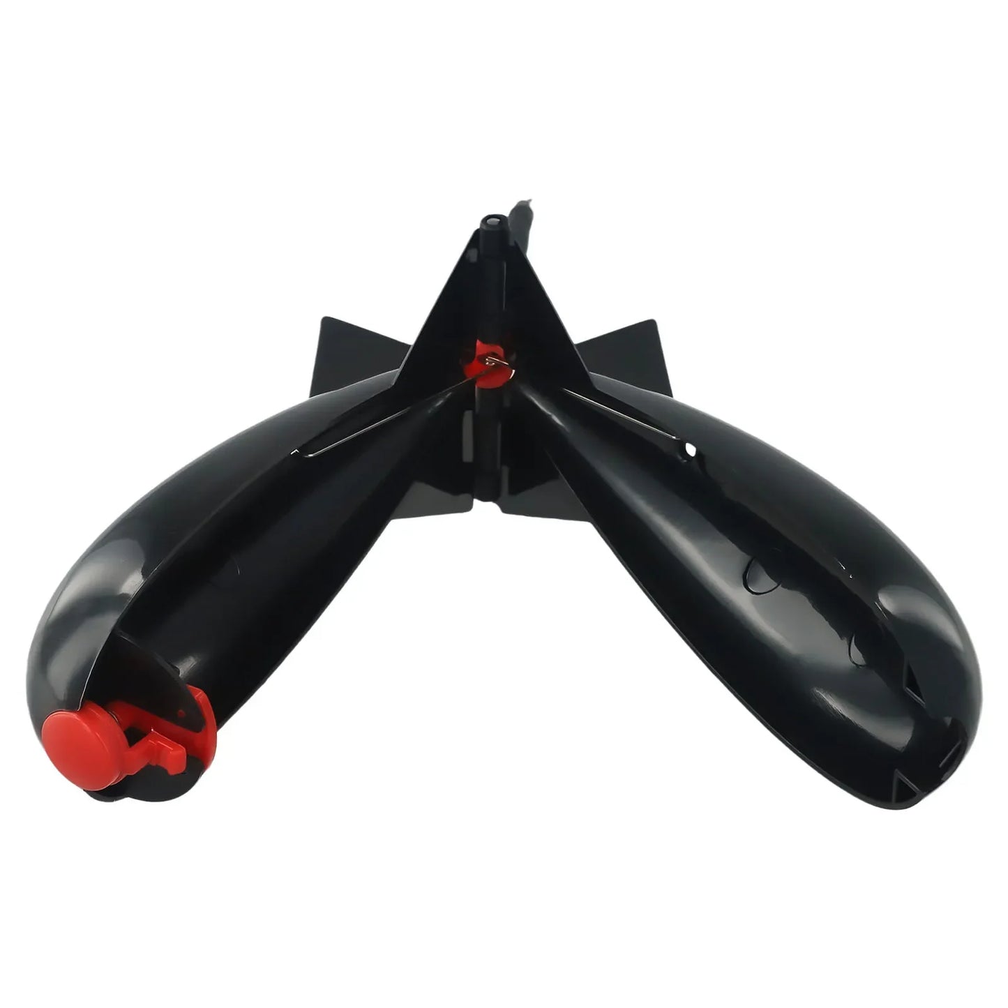 1Pcs S M L Carp Fishing Rocket Feeder Holder Spomb Pellet Rockets Feeders Spod Bomb Float Lure Bait Position Outdoor Gear