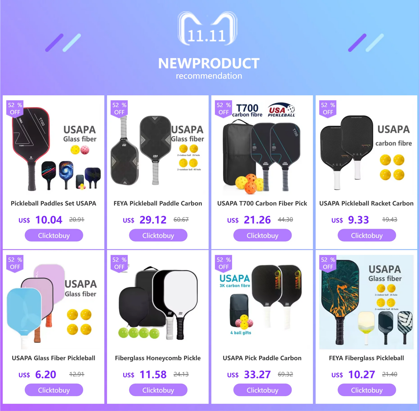 Pickleball Paddle Grip Rubber Wrapped with Binding Tape Keel Rubber Sweatband Covered with Film Anti Slip Breathable Hand Glue