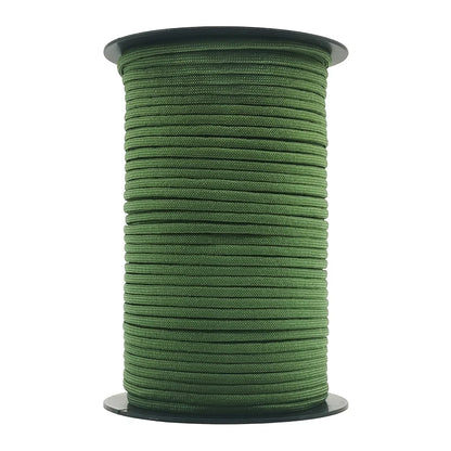 Army Green Black Paracord 550 Climbing Lanyard Tent Rope 4mm 7 Stand Lanyard Paracord Survival For Hiking Camping
