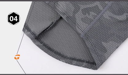 Cycling Full Face Balaclava Cooling Face Mask Breathable Ice Silk Wicking Absorbent Headgear for Bicycle Helmet Riding Gear Men