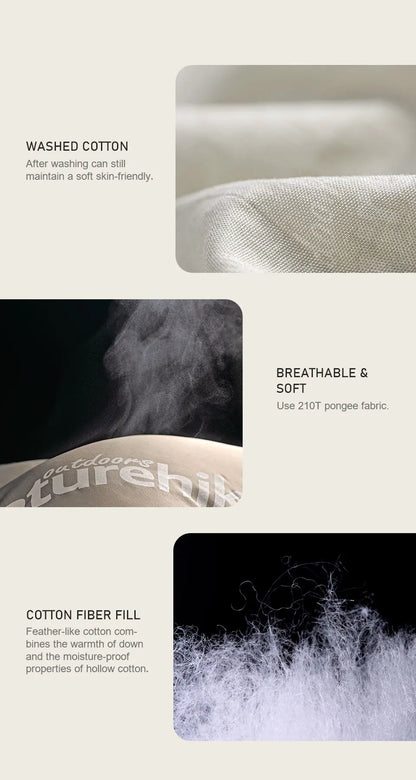 Naturehike 2024 New Sleeping Bag Lightweight Sleeping Bag Double Camping Sleeping Bag Machine Washable Winter Sleeping Bag