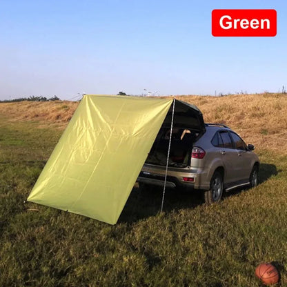 Camping Car Moto Tail Tent Outdoor Silver Coated Car Side Tent Canopy Awning Shade Auto Shelter Suv Side Awning Pergola Sunshade
