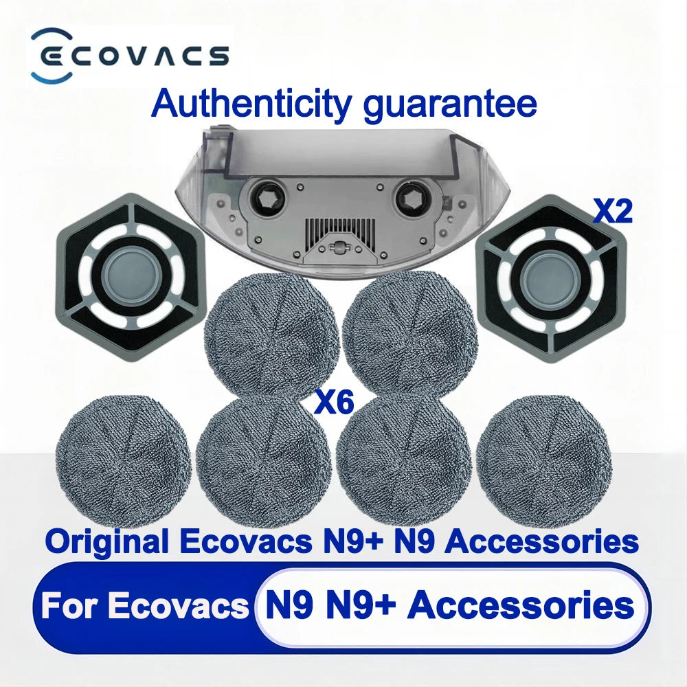 Original 95 NEW Water Tank Ecovacs Deebot N9+，N9 / yeedi mop Accessories Robot Vacuum Cleaner Cleaning Holder Replacement Parts