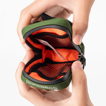 ROCKBROS Cycling Bag 0.35L Mini Portable Bike Tail Bag MTB Mountain Road Bike Tool kit Repair Bag Bicycle Bag Accessories