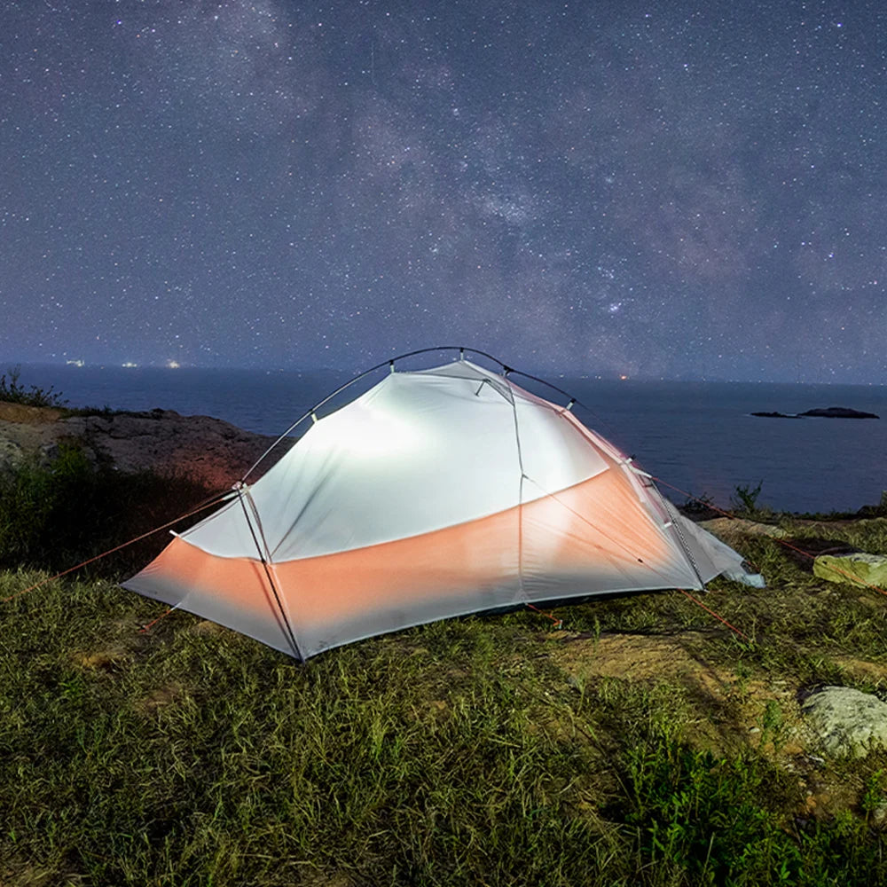 MOBI GARDEN Camping Tent Ultra Light Trekking Tent Portable Outdoor Hiking 20D