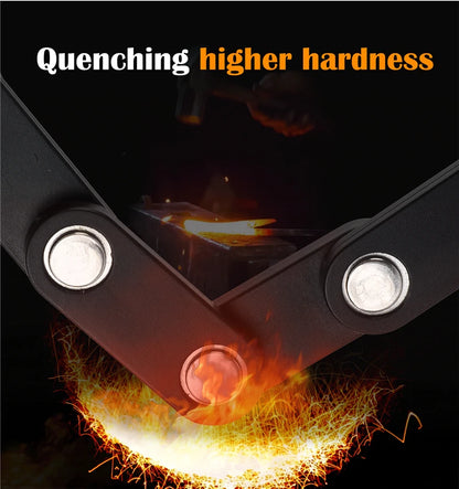 WEST BIKING Foldable Bike Lock Key Password Security Anti-Theft Lock MTB Road Bicycle Scooter Electric Bike Cycling Chain Lock