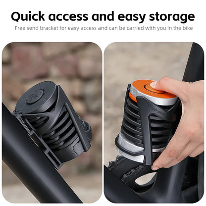 WEST BIKING Foldable Bike Lock Key Password Security Anti-Theft Lock MTB Road Bicycle Scooter Electric Bike Cycling Chain Lock