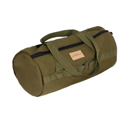 Outdoor Camping Tent Peg Ground Nail Storage Bag Tent Hammer Long Ground Nail Storage Bag Portable Canvas Tent Install Tools