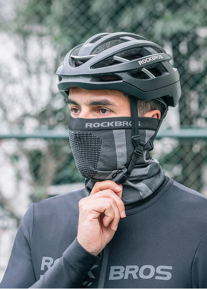 ROCKBROS Hiking Scarves Cycling Face Mask Men Women Sun Protection Windproof Bandana For Motorcycle Electric Bike Accessories