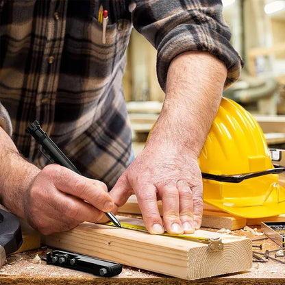 Multifunction Scribing Tool Adjustable Woodworking Measuring Construction Pencil DIY Scribe Compass Compass Measuring Tool