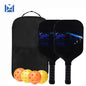 Pickleball Paddles USAPA Approved Set Rackets Honeycomb Core 4 Balls Portable Racquet Cover Carrying Bag Gift Kit Indoor Outdoor