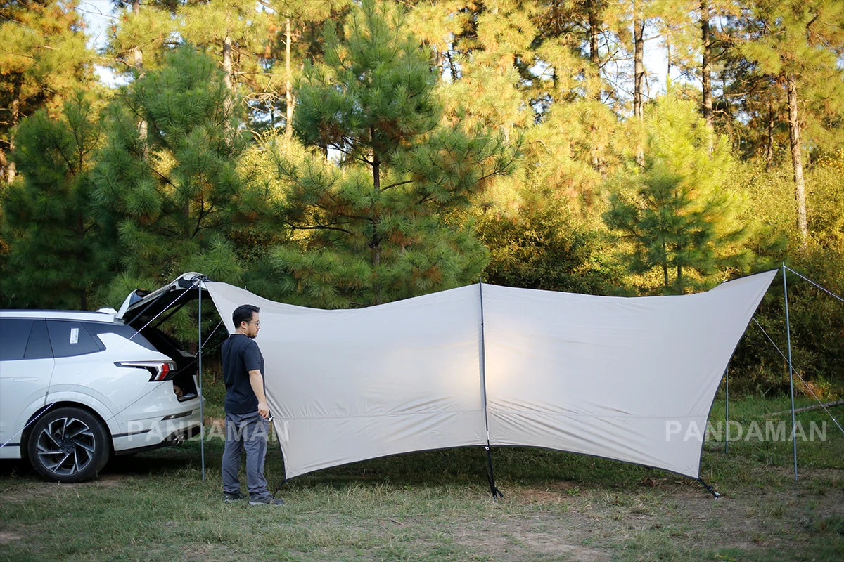 Large Camping Dome shelter Fire shelter Bull shelter type tent oversized habi tarp shelter Habitat Tunnel type Camping Shelter