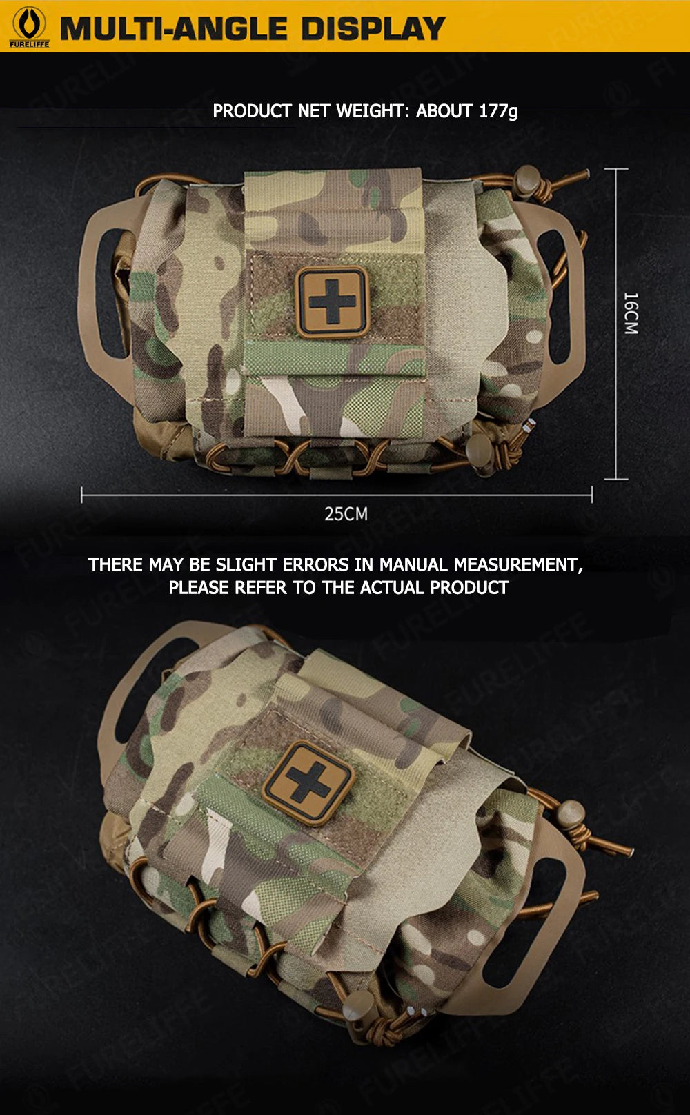 Hot Sale!Military tactical rapid deployment first aid kit/outdoor tactical MOLLE kit/survival emergency kit/camping medical kit