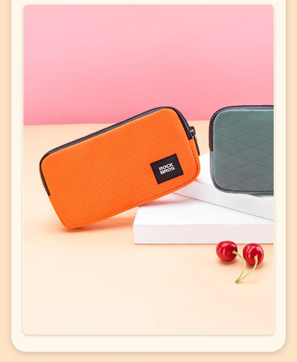 ROCKBROS Cycling Mobile Phone Bag Multi-functional Wallet Card Bag Lightweight Portable Bicycle Cycling Pocket Bag Commute Bag