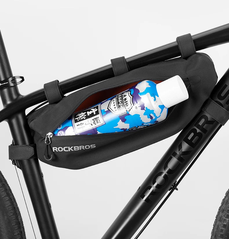 ROCKBROS Cycling Bicycle Bags Top Tube Front Frame Bag Waterproof MTB Road Triangle Pannier Dirt-resistant Bike Accessories Bags