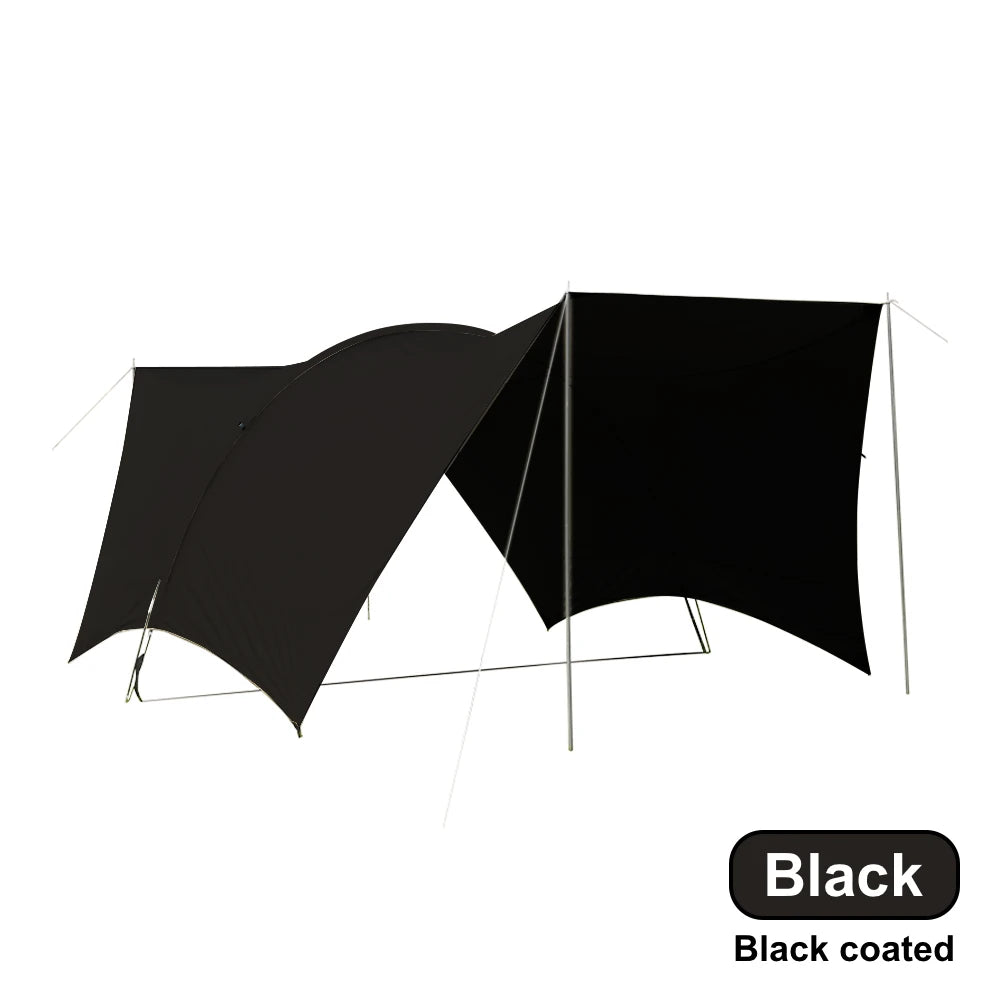 Large Camping Dome shelter Fire shelter Bull shelter type tent oversized habi tarp shelter Habitat Tunnel type Camping Shelter