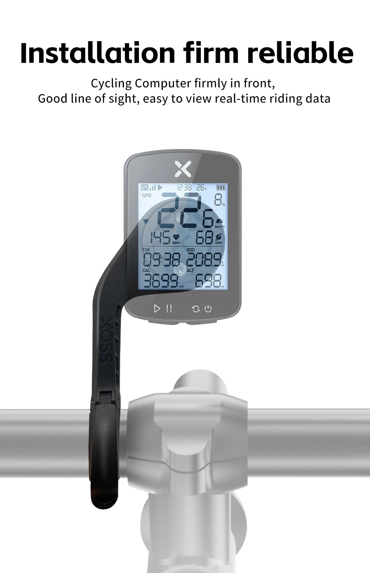 XOSS Vortex Speed Cadence Sensor X2 Chest Strap Heart Rate Monitor for Road MTB Cycling Bluetooth ANT+ Wireless Bike Accessories