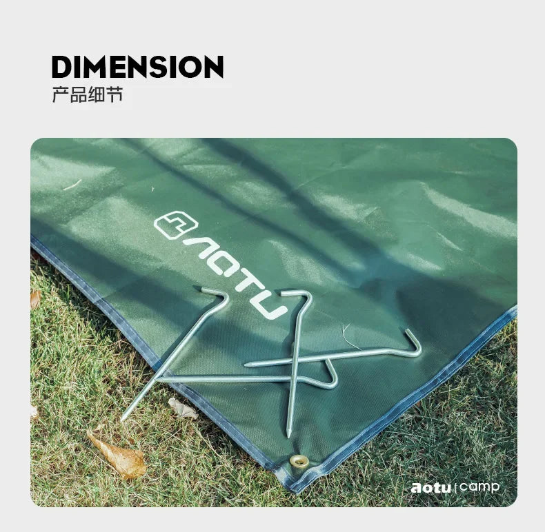 Tent Tarp Rain Sun Shade Hammocks Shelter Camping Survival Sun Shelter Picnic Awning Cover Waterproof Outdoor Hiking Accessories