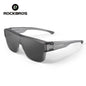 ROCKBROS Polarized Cycling Sunglasses Mutilfunctional Glasses UV Protection Set Glasses Frame Compatible Men's Women's Sunglass