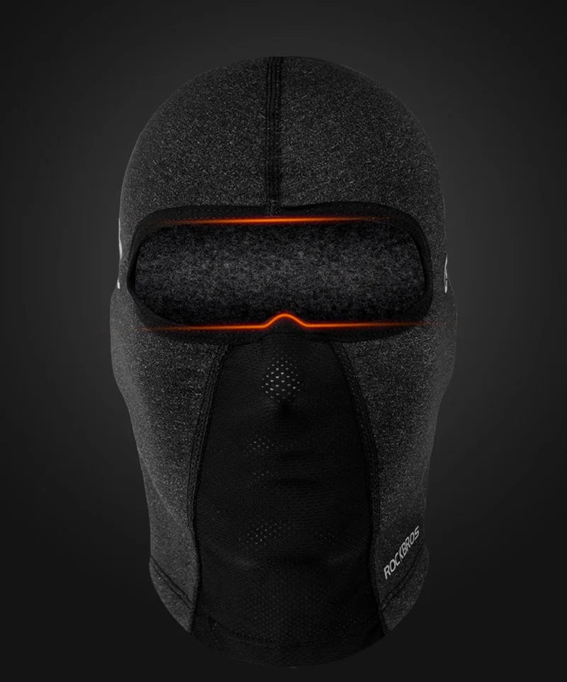 ROCKBROS Keep Warm Balaclava Winter Women Men's Motorcycle Bike Helmet Inner Cap Cycling Skiing Face Mask Thermal Windproof Hat