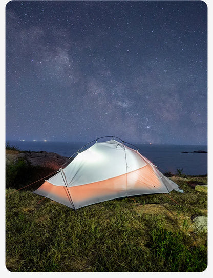 MOBI GARDEN Camping Tent Ultra Light Trekking Tent Portable Outdoor Hiking 20D