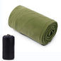 Outdoor fleece sleeping bag 180x80cm single down sleeping bag inner lining warm sleeping bag outdoor camping and travel supplies