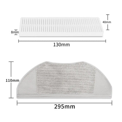 Fit For XIAOMI MIJIA G1 Side Brush For Xiomi G1 MI MJSTG1 Sweeping Robot Vacuum Cleaner Accessories Spare parts Replacement