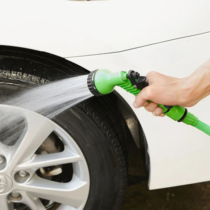 High Pressure Car Wash Water Gun Household Plastic Telescopic Hose Set Car Garden Garden Shower Hose