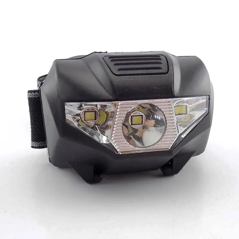 3W Powerful Mini Headlamp white Light LED Headlight 3-Mode Powered AAA Battery Head Torch Waterproof Camping Fishig Lantern