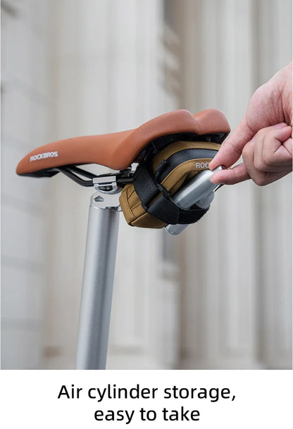 ROCKBROS Cycling Bag 0.35L Mini Portable Bike Tail Bag MTB Mountain Road Bike Tool kit Repair Bag Bicycle Bag Accessories