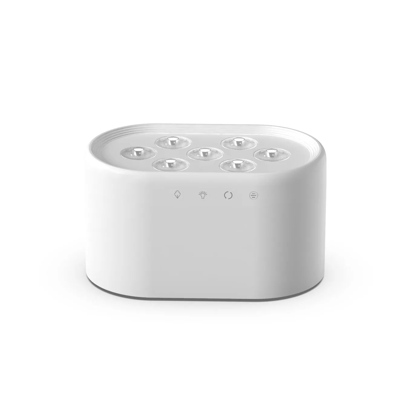Heavy Fog 7 Spray Nozzles Aroma Humidifier USB Electric Aroma Air Purifier with Pickup Light Sound Control Mist Air Humidifier
