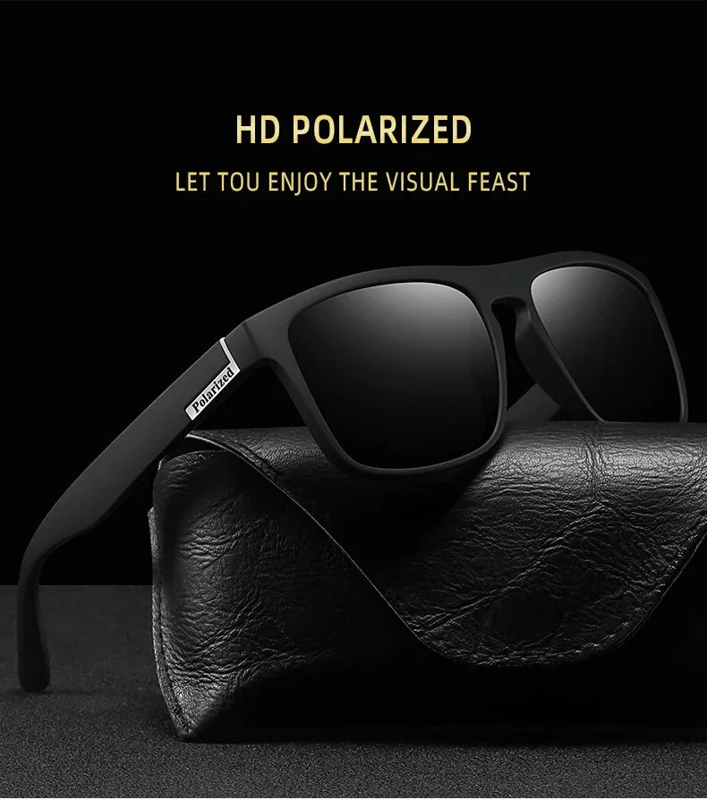 Polarized Cycling sunglasses Driving Fishing UV400 Eyewear Classic Square Sport Sun Glasses For Men Women Cycling Equipment