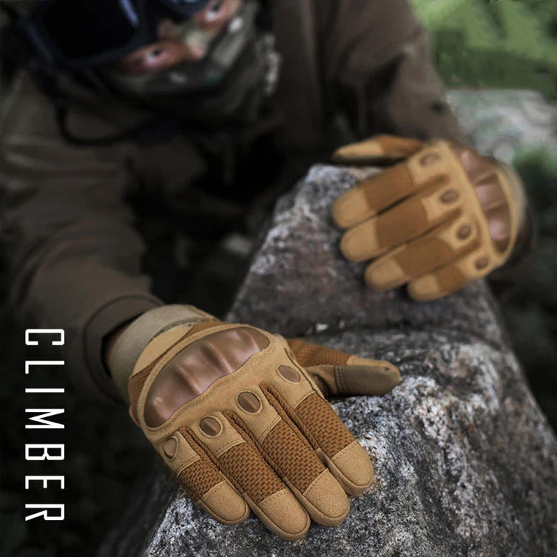 Z910 tactical gloves fully refer to outdoor mountaineering camping protection, wear-resistant and non-slip driving cycling glove