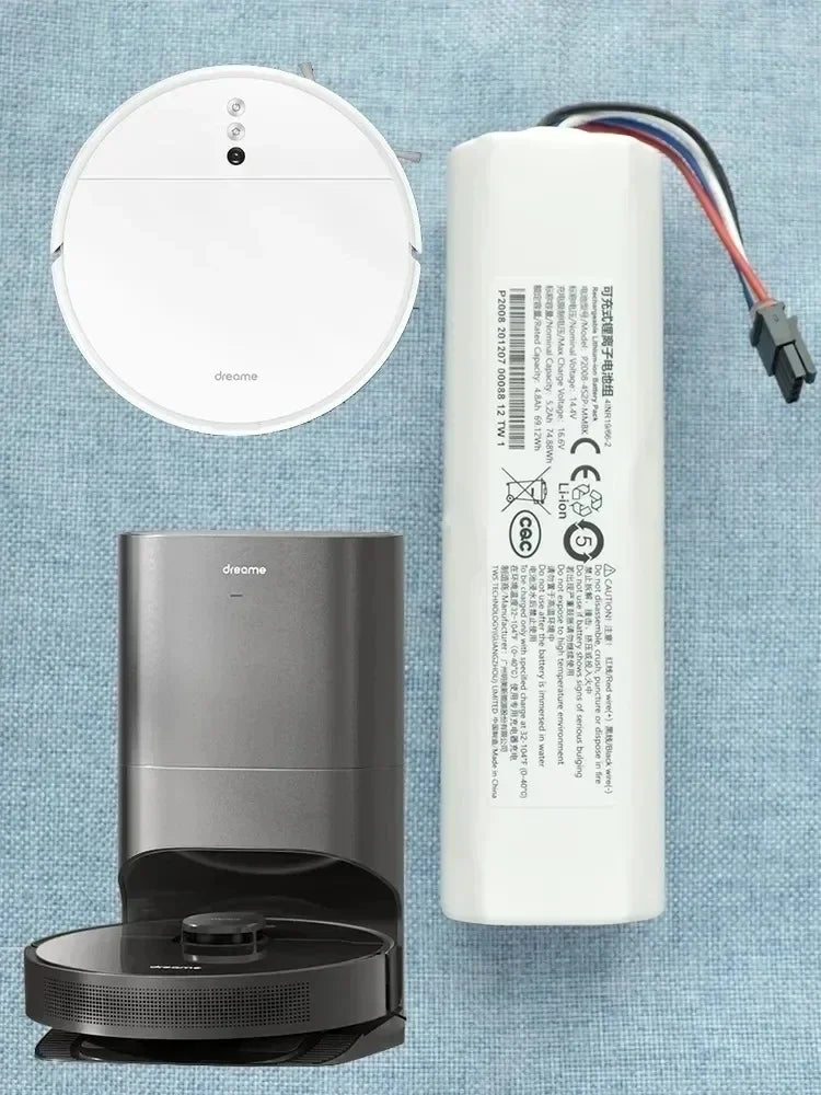 Replacement Battery P2008-4S2P-MMBK For Xiaomi Mijia Mi Sweeping Mopping Robot Vacuum Cleaner 1T Dreame D9 F9 L10Pro L10Plus S10