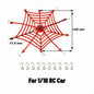 Toy Car Side Awning Rooftop Tent/Luggage Roof Rack Net For 1/10 1/8 RC Crawler Car ARB RS Traxxas TRX4 SCX10 TAMIYA ARRMA D90