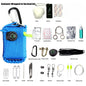 Climbing Umbrella Rope Equipment Kit, Emergency First Aid, Camping Hiking Safety Survival Tools, Outdoor Sobrevivência